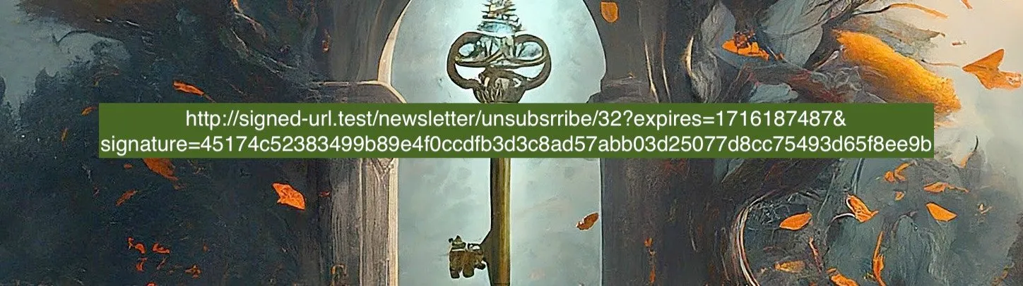 Laravel's most underrated security feature - What actually is a signed url, and how do they work?